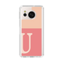 Slim Protection Case［ Original - initial two tone - U pink ］