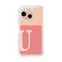 Slim Protection Case［ Original - initial two tone - U pink ］