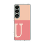 Slim Protection Case［ Original - initial two tone - U pink ］