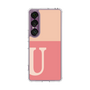 Slim Protection Case［ Original - initial two tone - U pink ］