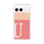 Slim Protection Case［ Original - initial two tone - U pink ］
