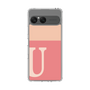 Slim Protection Case［ Original - initial two tone - U pink ］