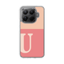 Slim Protection Case［ Original - initial two tone - U pink ］