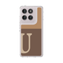 Slim Protection Case［ Original - initial two tone - U brown ］