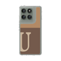 Slim Protection Case［ Original - initial two tone - U brown ］