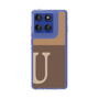 Slim Protection Case［ Original - initial two tone - U brown ］