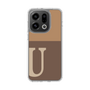 Slim Protection Case［ Original - initial two tone - U brown ］