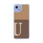Slim Protection Case［ Original - initial two tone - U brown ］