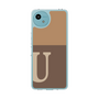 Slim Protection Case［ Original - initial two tone - U brown ］