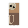 Slim Protection Case［ Original - initial two tone - U brown ］
