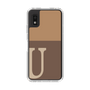 Slim Protection Case［ Original - initial two tone - U brown ］