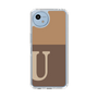 Slim Protection Case［ Original - initial two tone - U brown ］