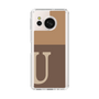 Slim Protection Case［ Original - initial two tone - U brown ］