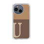 Slim Protection Case［ Original - initial two tone - U brown ］