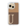Slim Protection Case［ Original - initial two tone - U brown ］