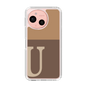 Slim Protection Case［ Original - initial two tone - U brown ］