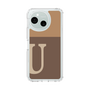 Slim Protection Case［ Original - initial two tone - U brown ］