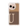 Slim Protection Case［ Original - initial two tone - U brown ］