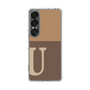 Slim Protection Case［ Original - initial two tone - U brown ］