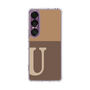 Slim Protection Case［ Original - initial two tone - U brown ］