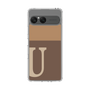 Slim Protection Case［ Original - initial two tone - U brown ］