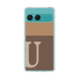 Slim Protection Case［ Original - initial two tone - U brown ］