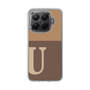 Slim Protection Case［ Original - initial two tone - U brown ］