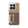 Slim Protection Case［ Original - initial two tone - U brown ］