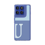Slim Protection Case［ Original - initial two tone - U blue ］