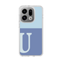 Slim Protection Case［ Original - initial two tone - U blue ］