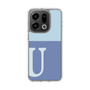 Slim Protection Case［ Original - initial two tone - U blue ］