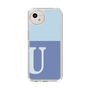Slim Protection Case［ Original - initial two tone - U blue ］