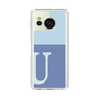 Slim Protection Case［ Original - initial two tone - U blue ］