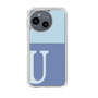 Slim Protection Case［ Original - initial two tone - U blue ］