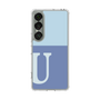Slim Protection Case［ Original - initial two tone - U blue ］