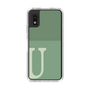 Slim Protection Case［ Original - initial two tone - U green ］