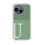 Slim Protection Case［ Original - initial two tone - U green ］
