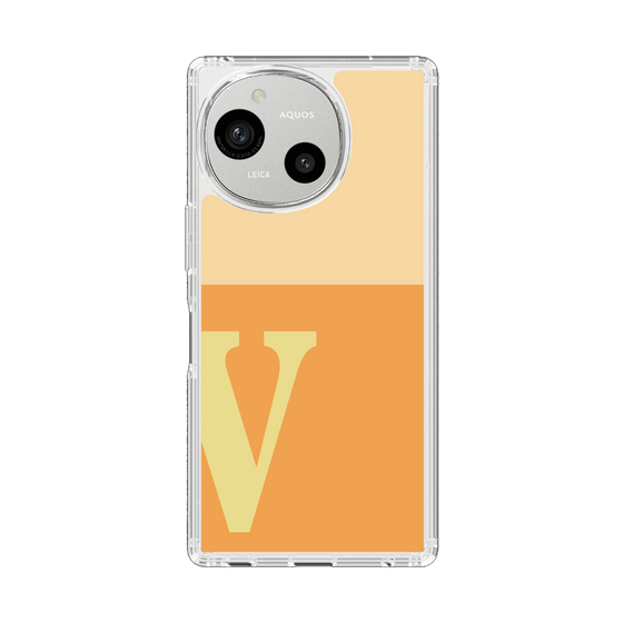 Slim Protection Case［ Original - initial two tone - V orange ］