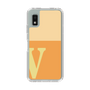 Slim Protection Case［ Original - initial two tone - V orange ］