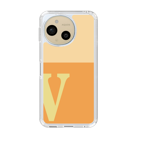 Slim Protection Case［ Original - initial two tone - V orange ］