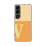 Slim Protection Case［ Original - initial two tone - V orange ］
