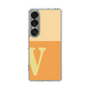 Slim Protection Case［ Original - initial two tone - V orange ］