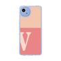 Slim Protection Case［ Original - initial two tone - V pink ］