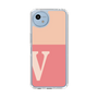 Slim Protection Case［ Original - initial two tone - V pink ］