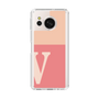 Slim Protection Case［ Original - initial two tone - V pink ］