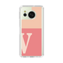Slim Protection Case［ Original - initial two tone - V pink ］