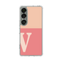 Slim Protection Case［ Original - initial two tone - V pink ］