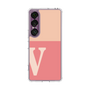 Slim Protection Case［ Original - initial two tone - V pink ］
