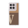 Slim Protection Case［ Original - initial two tone - V brown ］