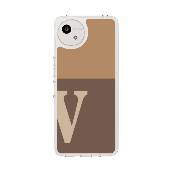 Slim Protection Case［ Original - initial two tone - V brown ］